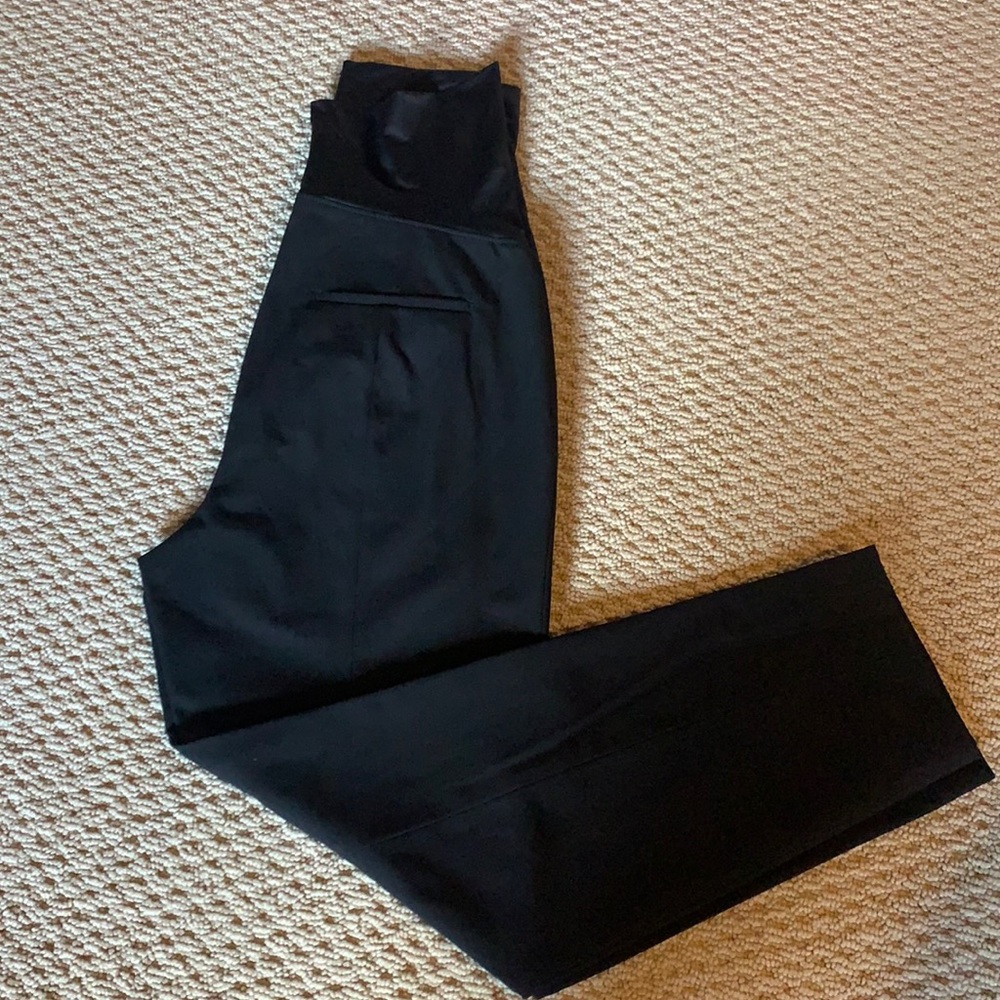 LOFT Maternity Black Work Pants
